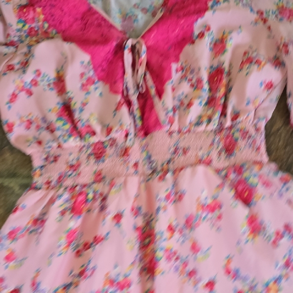 Betsey Johnson Pink Floral Dress - Picture 12 of 15